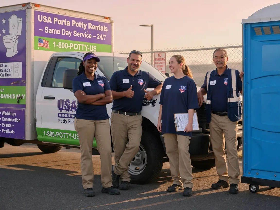 Porta Potty Rental company in Parrottsville, TN